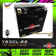 BATERI MOTOSIKAL KOYOKO GEL BATTERY YB30L-BS / YIT30L-BS