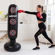 BSMMall- Vertical Punching Bag Inflatable Punching Bag Pole 160 cm - DS0097
