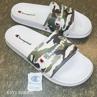 Champion Lightweight Trendy Slippers-Green Camouflage