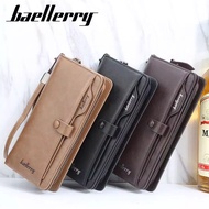 BA02 Original Baellerry Executive Business Long Wallet for Men and Women