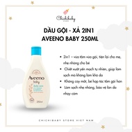 Aveeno baby 2in1 shampoo and conditioner 250ml