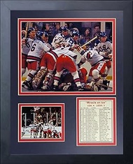 Legends Never Die 1980 USA Hockey Champions Collage Photo Frame, 11" x 14"