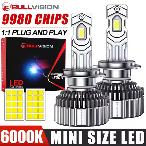 Bullvision G5 LED Car Headlight Bulbs CANBUS H7 H4 H1 H8 H9 H11 9005 HB3 9006 HB4 9012 HIR2 Fog Ligh