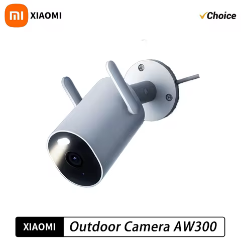 XIAOMI Outdoor Camera AW300 IP66 2.4G Full Color Night Vision Full Hd Two-Way Talk Sound Light Warni