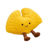 Simulation Maple Leaf Doll Plush Toy Ginkgo Leaf Doll Cute Plant