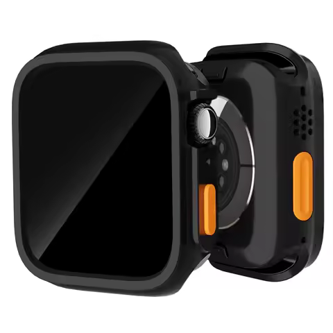 Silicone Case For Apple Watch 40mm/41mm/44mm/45mm Shockproof Protective Cover iWatch Series 3/4/5/6/