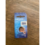 10 pcs- Renata CR2016 lithium 3V battery ( expired date : 2027)