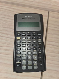 BA II plus Texas instruments calculator 計數機