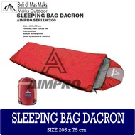 Sleeping Bag Dacron SB Dacron Bahan Parasut dan Dacron Bisa COD