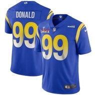 NFL Super Bowl Rugby League Rams Los Angeles Sheep 99# Donald Jersey Second Generation