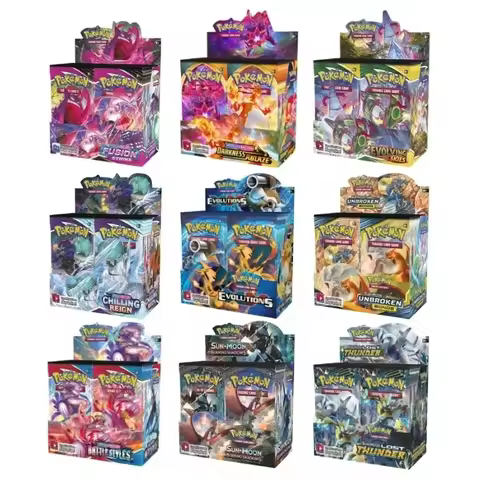 English Pokemon Card Pokemon TCG: Scarlet Violet Brilliant Stars Evolutions Booster Box 36 Packs 324