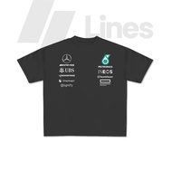 Lines T-Shirt Mercedes AMG F1 Team Sponsors