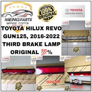 ORIGINAL 💯% TOYOTA HILUX REVO ROCCO GUN125  GUN126 2016-2022 YEAR THIRD BRAKE LIGHT LAMP LAMPU BRAKE