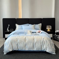 Non-Silk Bedding Set 4 3D EmbroideredPiece Touches It, You'll Love It, You'll Love It