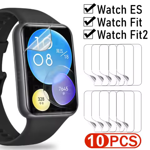 1/10Pcs Soft Screen Protector for Huawei Watch Fit 2 Fit2 ES Anti-scratch Protective Hydrogel Film F