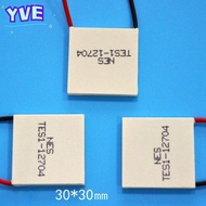 YVE Semiconductor Cooling Sheet, 30x30mm 40x40mm Refrigeration Plate,  TES1-07102 5 Styles TEC1-1270