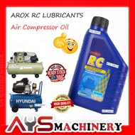 Arox PREMIUM RC LUBRICANTS Air Compressor Oil/FLUID - 1LITER