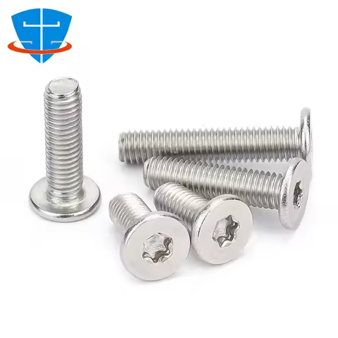 BN9524 M2 M2.5 M3 M4 M5 M6 M8 304 Stainless Steel CM Six-Lobe Torx Ultra Thin Super Low Flat Wafer H