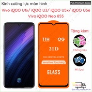 Tempered glass Vivo iQOO U1x/ iQOO U3/ iQOO U5x/ iQOO U5e/ iQOO Neo 855 full screen, full glue, dura
