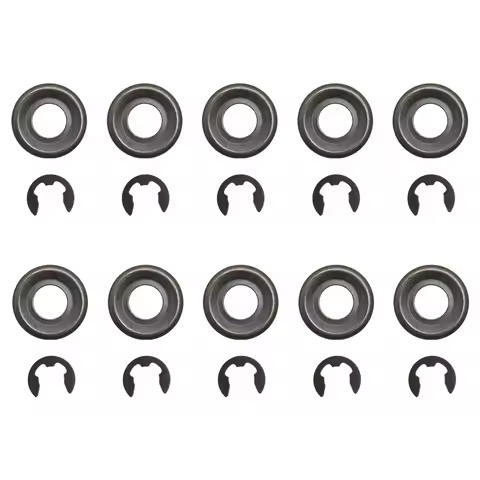 10Set Clutch Washer E-Clip For Husqvarna 362 365 371 372 385 390 570 575 576 Xp Chainsaws
