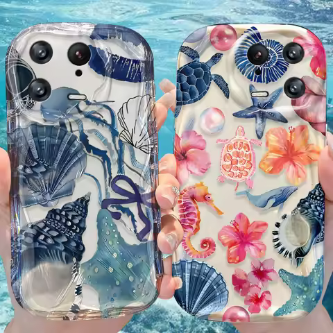 Seabed Case for Xiaomi Mi 15 14 Ultra 14T 13 Lite 12 Pro 12S 12X 11i 5G POCO X7 X6 X5 X4 GT X3 NFC F