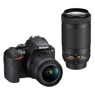 【Excellent】 Nikon Digital SLR Camera D3500 Double Zoom Kit D3500WZ