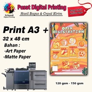 Print A3+ Art Paper Matte Paper/ 120 gsm 150 gsm | Print Digital A3 Plus