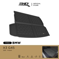 3D Mats พรมปูพื้นรถยนต์  BMW X3 G45 2025 - 2026  พรมกันลื่น พรมกันนํ้า พรมรถยนต์