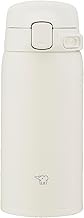 Zojirushi SU-BA36-WM Water Bottle, 12.2 fl oz (360 ml), Easy to Clean, Dishwasher Safe, Seamless Sto