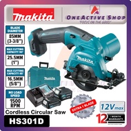 MAKITA 12V Cordless Circular Saw HS301D - 1 Year Warranty ( MAKITA CIRCULAR SAW HS301DZ HS301DWAE HS