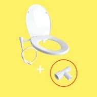 NEWEST WATERTEC Sanlux Bidet Seat FTS-E02011 Toilet Bidet Seat Closet Seat Cover Closet