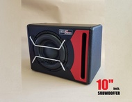 Zulex ตู้ลำโพงซับสำเร็จรูปขนาดดอก 10 นิ้วกำลังขับ 100W วัตต์(RMS) พร้อมแอมป์และครอสโอเวอร์ในตัว Zul