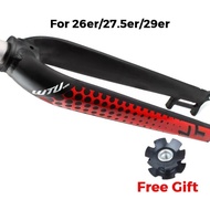 BKSTARS Rigid Fork 27.5/26/29-inch Mountain Bike Rigid Fork Ultra Light Aluminum Alloy Front Fork