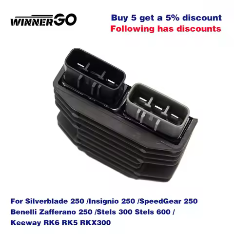 Voltage Rectifier Regulator for Silverblade 250 Insignio 250 SpeedGear 250 Benelli Zafferano 250 Ste