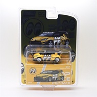 Enigma x Pop Race 1:64 GR Yaris Pandem Rocket Bunny Mooneyes Blister Card Version Diecast Model Car