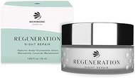 Regeneration Night Repair by MICROBIONIC | Night Cream with Ceramide NP, Niacinamide, Hyaluronic & E