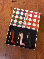 Carolina Herrera Good Girl 卡洛琳娜.海萊拉好女孩高跟鞋三件套香水30mlx3個，帶噴頭，內含：大紅高跟鞋，黑色高跟鞋，粉色高跟鞋