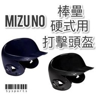 【MIZUNO 美津濃】亮霧面雙效⚡️硬式打擊頭盔 打擊頭盔 棒球頭盔 頭盔 壘球頭盔 380434.9090