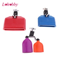 Lohobby Durable  High Pitched Plastic Cowbell Drum Percussion for Drum Players