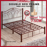 Furnimall Metal Double Bed/Katil Kelamin Besi/Katil Queen/Double Bed/Katil Besi/Metal Bed Frame