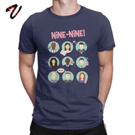 T Shirt Men Brooklyn Nine Nine Squad Tshirt B99 Terry Jeffords Jake Peralta Short Sleeve Clothes Tee