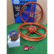 OFFER ‼️Sportrim Enkei King Fg510 Y15zr +FREE HUB TITANIUM + BUSH KING DRAG