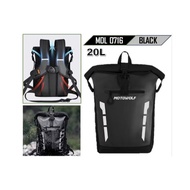 PREMIUM MOTOWOLF BACKPACK WATERPROOF 20L