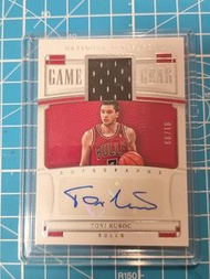 2022-23 Panini Toni Kukoc National Treasures 球員卡 /99 限量 貼紙簽名卡