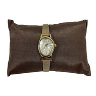 ete Belt Wrist Watch yellow gold Mesh Direct from Japan Secondhand