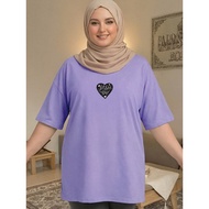 2R261 T Shirt Baju Perempuan Style Tshirt Woman XL-5XL   Clothes Women Wanita Murah Seluar Crop Top