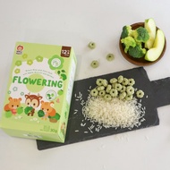 泰國【Apple Monkey】愛啵寶寶 茉莉糙米 花花餅 綜合蔬果(30g)