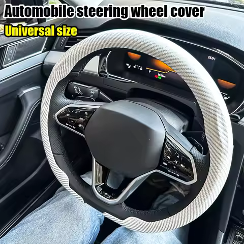 For Hyundai Ultra-Thin Breathable Steering Wheel Cover For I30 Tucson I20 Accent I10 I40 Kona Grand 