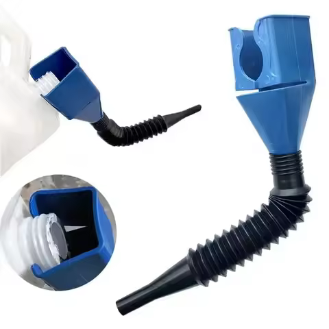 Plastic Car Motorcycle Refueling Gasoline Engine Oil Funnel Filter Conveying Tool Oil Change Funnel 