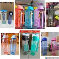 H2go flip tupperware crystal bottle 750 ML
